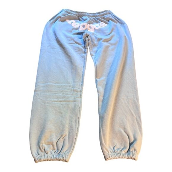 Sp5der OG Classic Sweatpants Sky Blue - Picture 1 of 5